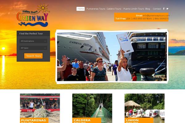 Midway theme site design template sample