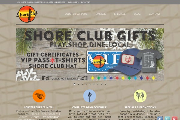 shoreclub.ca site used Hustle