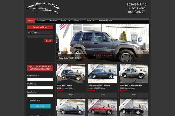 Automotive Car Dealership Business WordPress Theme theme site design template sample