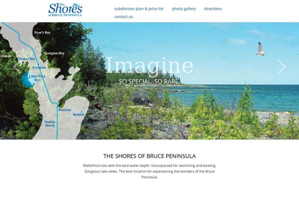 Indigo theme site design template sample