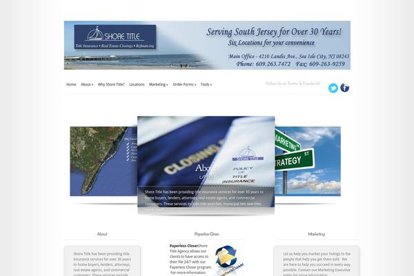 Modest theme site design template sample