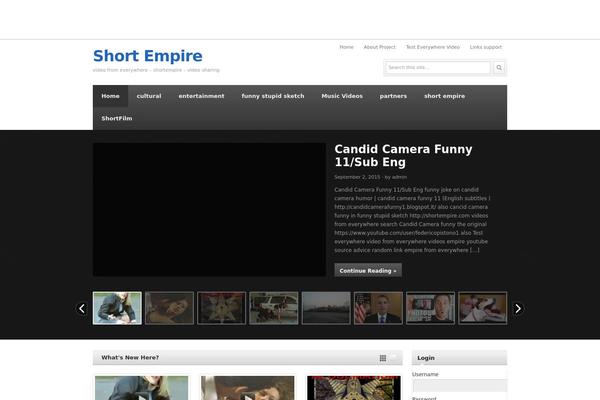 Site using Easy Social plugin