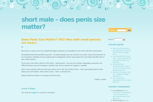shortmale.com site used Brand New Day