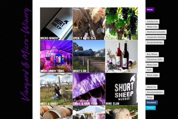 Blocco theme site design template sample