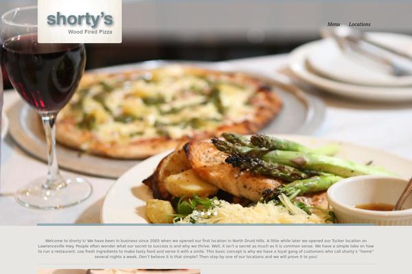 White Rock theme site design template sample