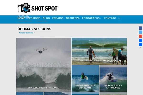 Site using Elfsight-instashow plugin