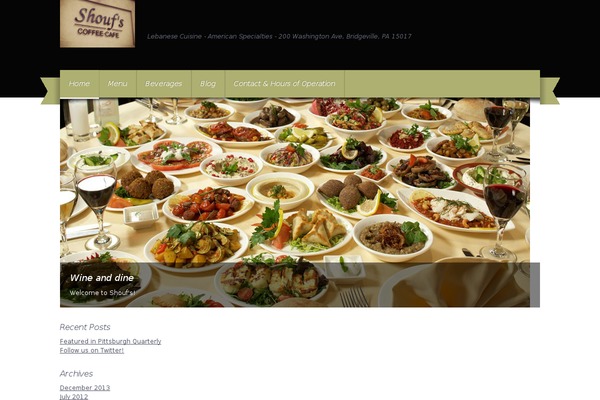 Gusteau theme site design template sample