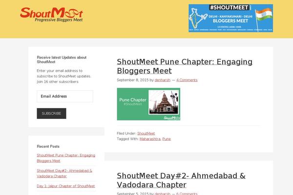 Site using Floating Social Share bar WordPress plugin plugin