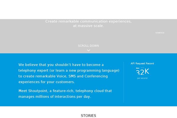 Site using Dreamgrow Scroll Triggered Box plugin