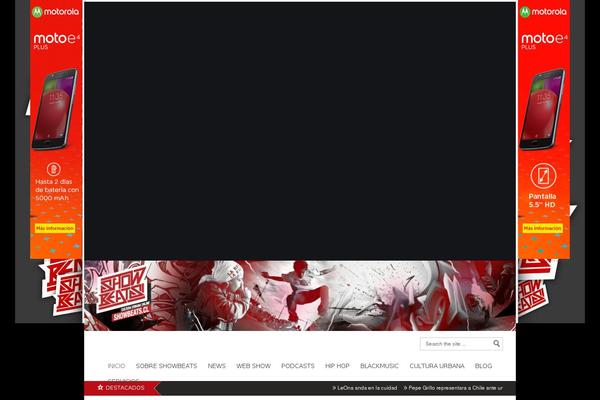 Site using WP Splash Image plugin