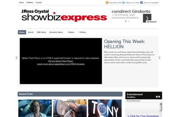 Videozoom theme site design template sample