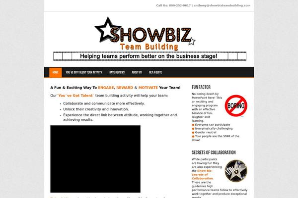 Divi Child theme site design template sample