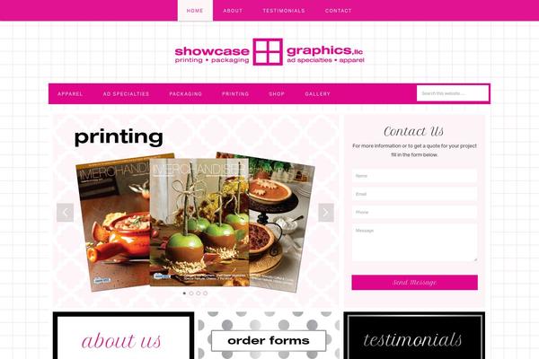 showcase-graphics.com site used Sprinkle