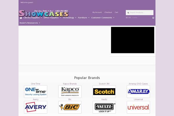 Site using Storefront-designer plugin