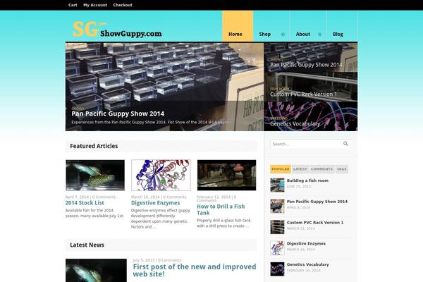 Delicious Magazine theme site design template sample