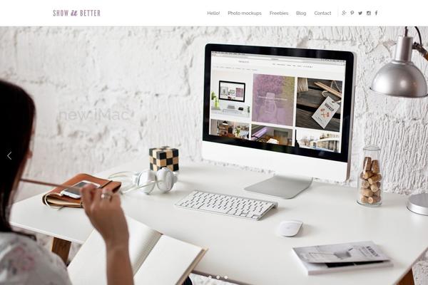 Camyno theme site design template sample