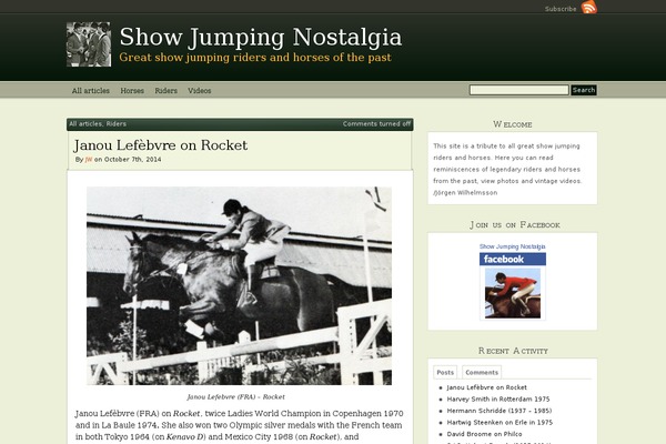showjumpingnostalgia.com site used PressPlay