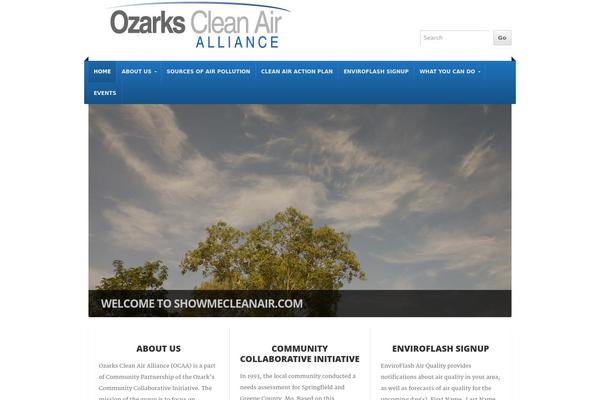 NonProfit theme site design template sample