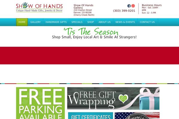Venedor theme site design template sample