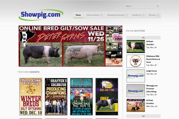 showpig.com site used Showpig