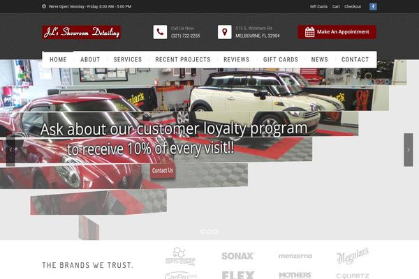 Anycar theme site design template sample