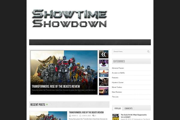 avenue theme site design template sample