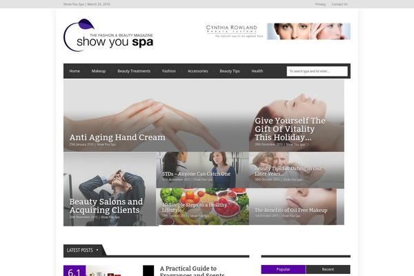 Extranews theme site design template sample