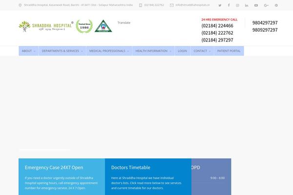 Site using Elegant Themes Icons plugin