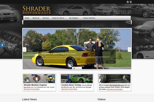 Thunder theme site design template sample