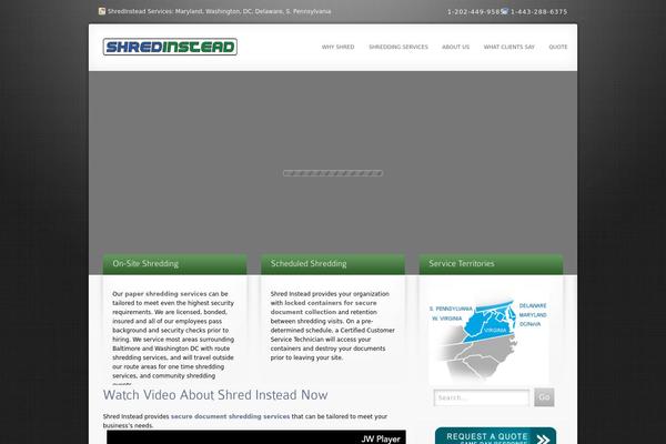 Site using Dropdown Menu Widget plugin