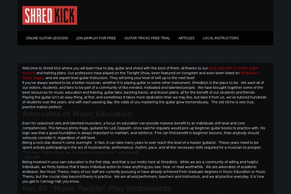 Soundwave theme site design template sample