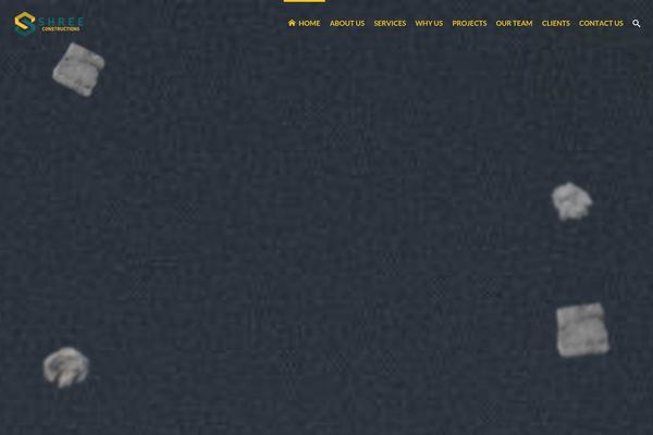 Webuild theme site design template sample