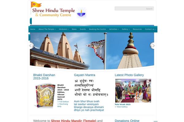 Decree theme site design template sample