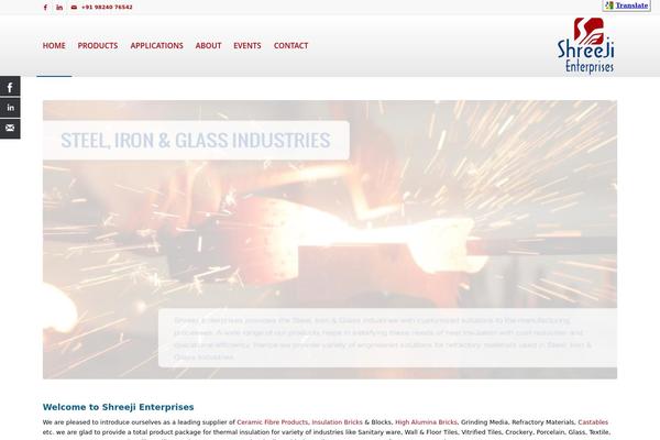 Site using Helios Solutions Social Media Buttons plugin