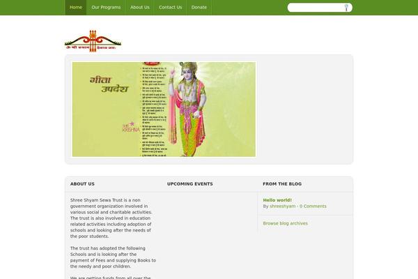 shreeshyamsewatrust.org site used Simple-non-profit-theme