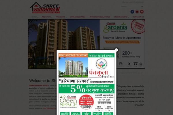 Site using Popup Lightbox plugin