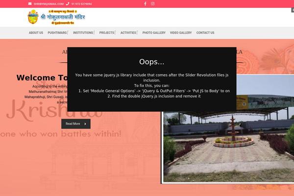 Site using Pearl-header-builder plugin