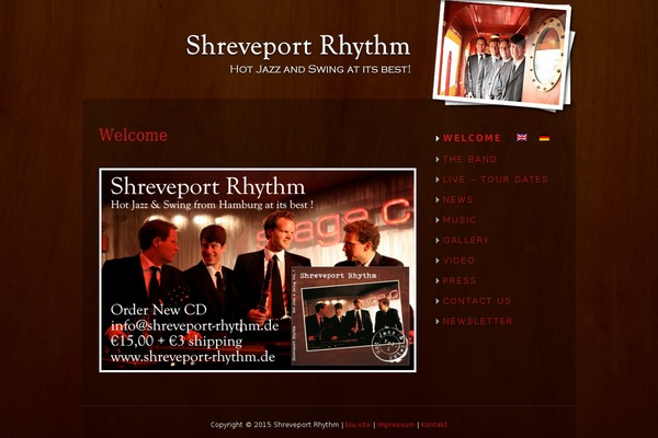 Trio theme site design template sample
