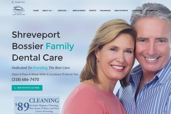 The7 theme site design template sample