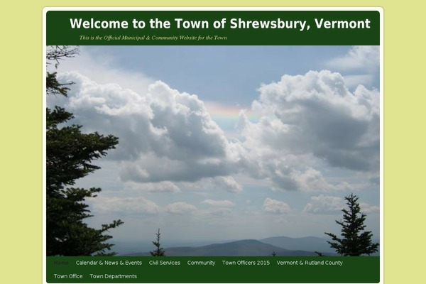 shrewsburyvt.org site used Weaver II pro