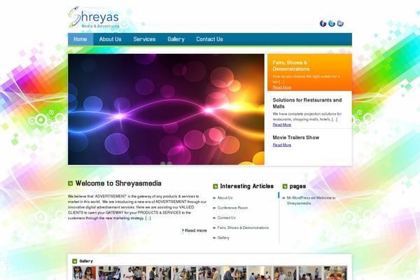 Site using Featured Page Widget plugin