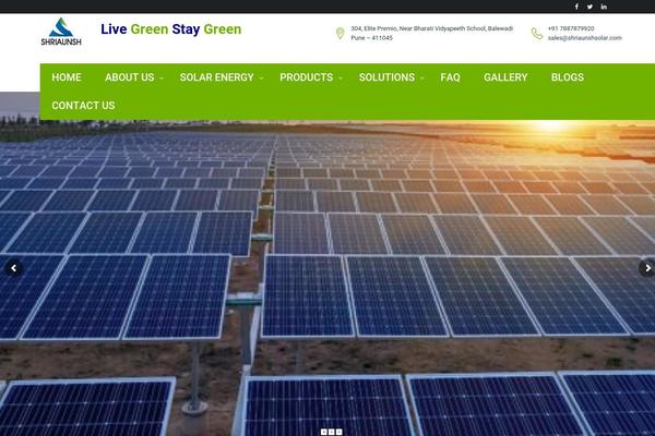 shriaunshsolar.com site used Tycheproperty