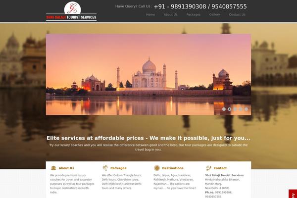Shelflife theme site design template sample