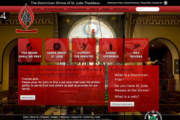 Site using Full Page/ Full width Background Slider plugin