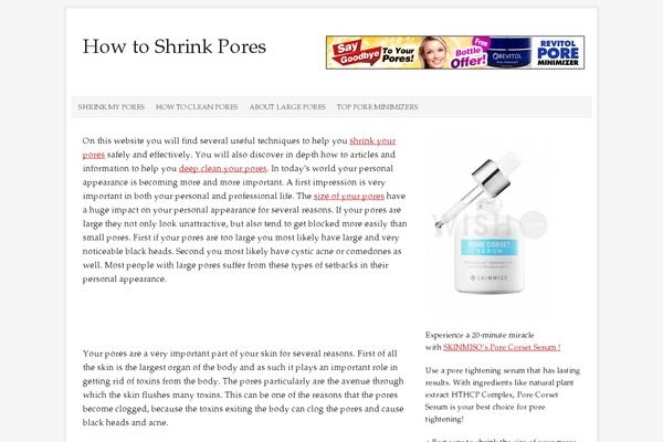 Prose theme site design template sample