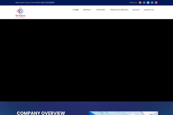 Site using Radiantthemes-addons plugin