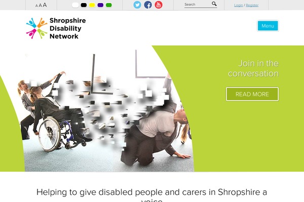 shropshire-disability.net site used Sdn