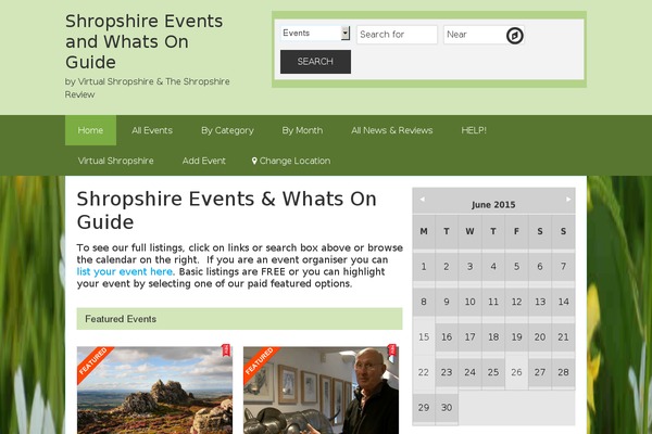 Site using My-calendar-pro plugin