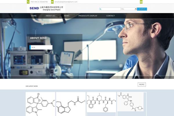 Free_lightpark theme site design template sample