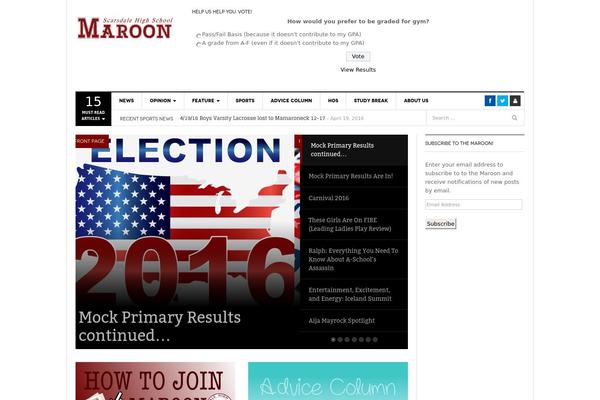 Site using AccessPress Social Counter plugin
